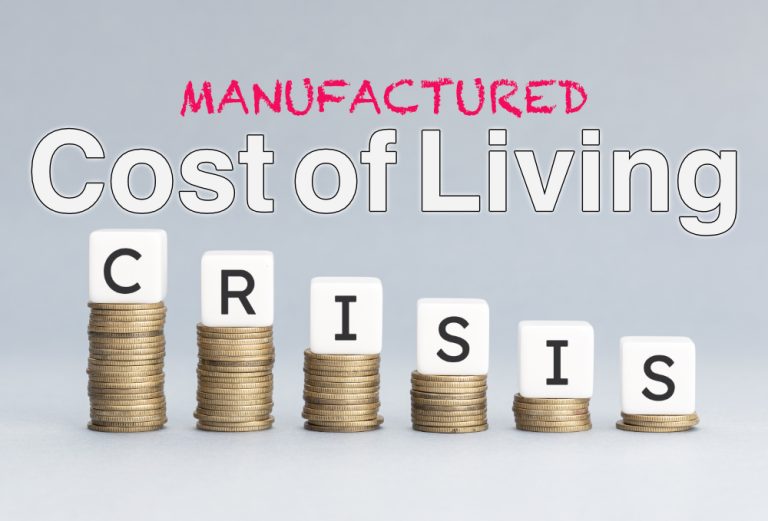 Economic crisis concept